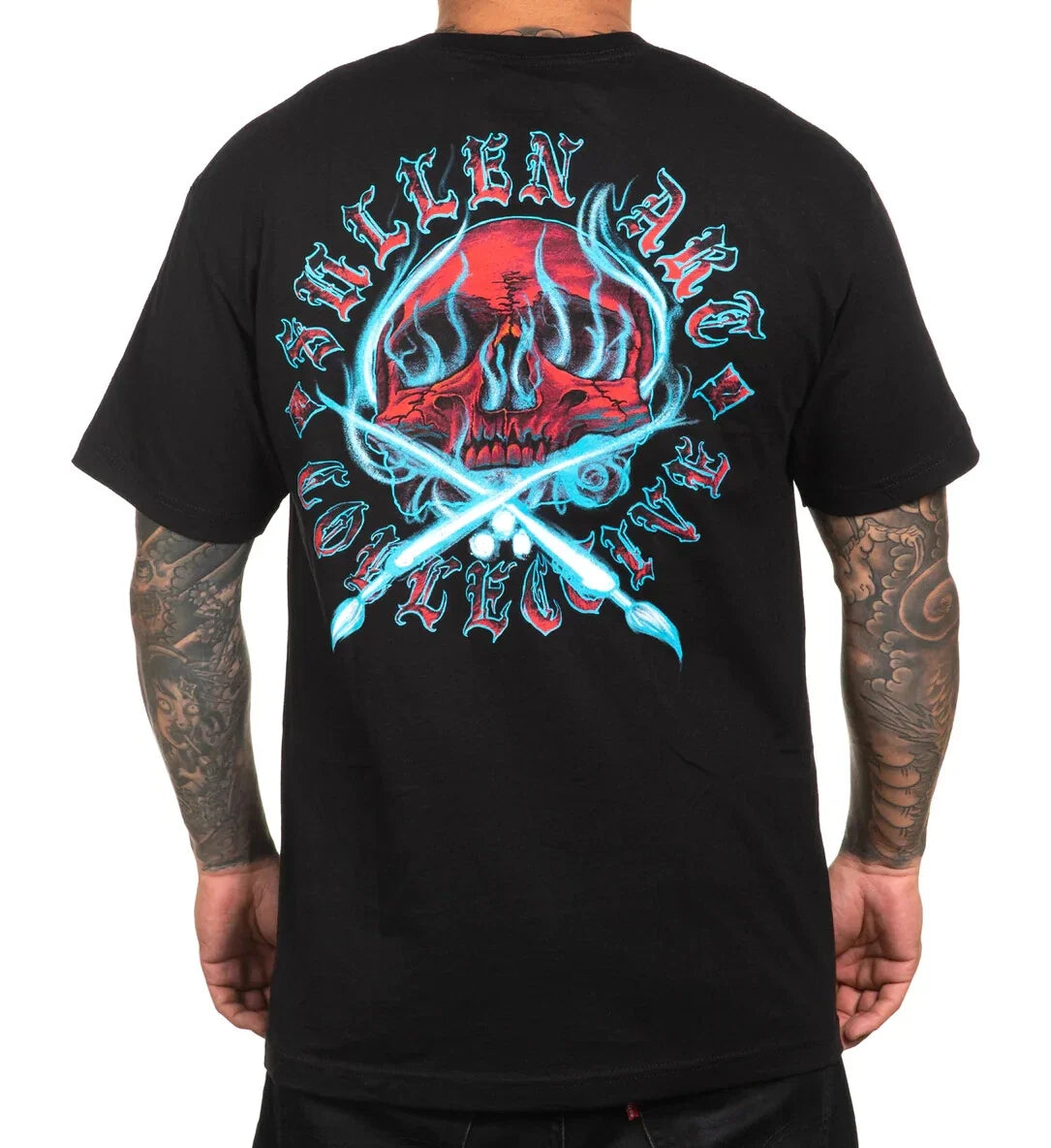 Sullen Pin Up Bike Punk Street Gothic Americana - Adult & Kids T-Shirts, Sweatshirts & Hoodies apparel design preview 1