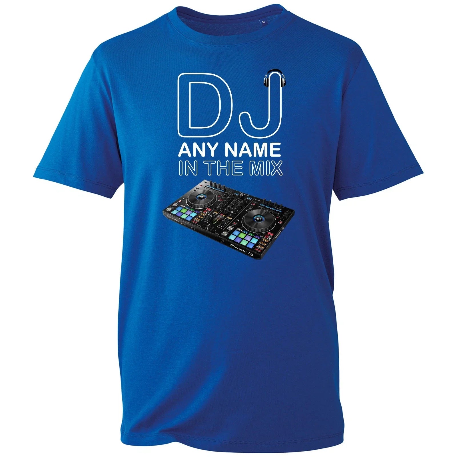 Personalised DJ Any Name In The Mix Mens Music Lover - Adult & Kids T-Shirts, Sweatshirts & Hoodies apparel design preview 1