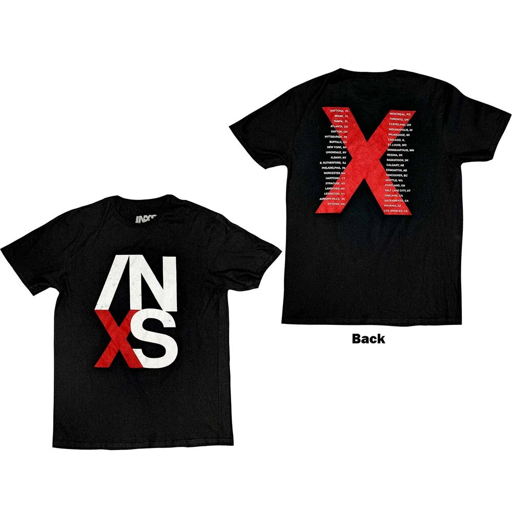 INXS US Tour Black - Adult & Kids T-Shirts, Sweatshirts & Hoodies apparel design preview 1