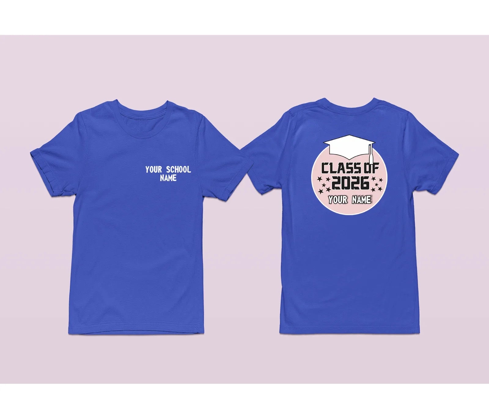 Personalised Custom School Leavers Class 2026 - Adult & Kids T-Shirts, Sweatshirts & Hoodies apparel design preview 1