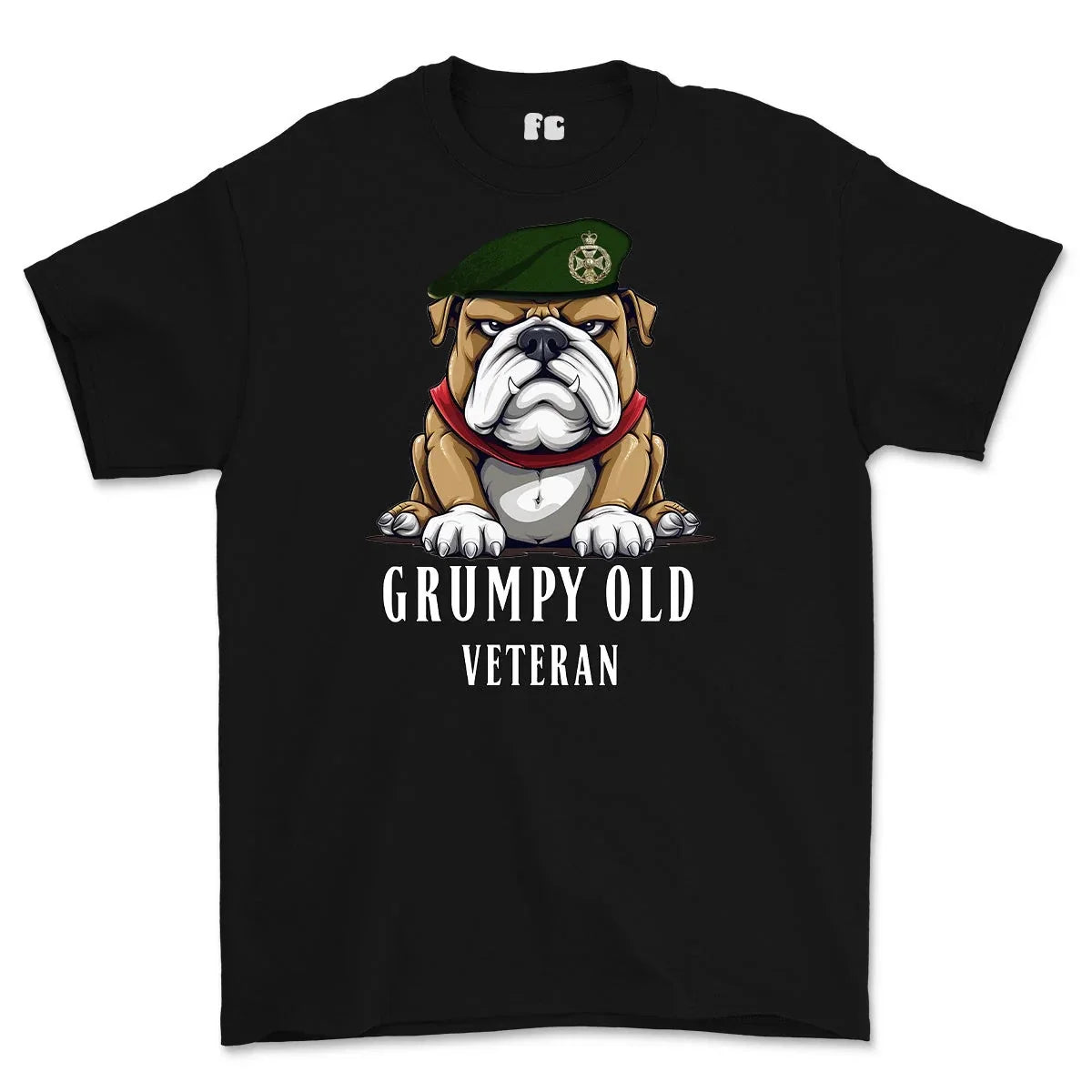Grumpy Old Royal Green Jackets Veteran Printed - Adult & Kids T-Shirts, Sweatshirts & Hoodies apparel design preview 1