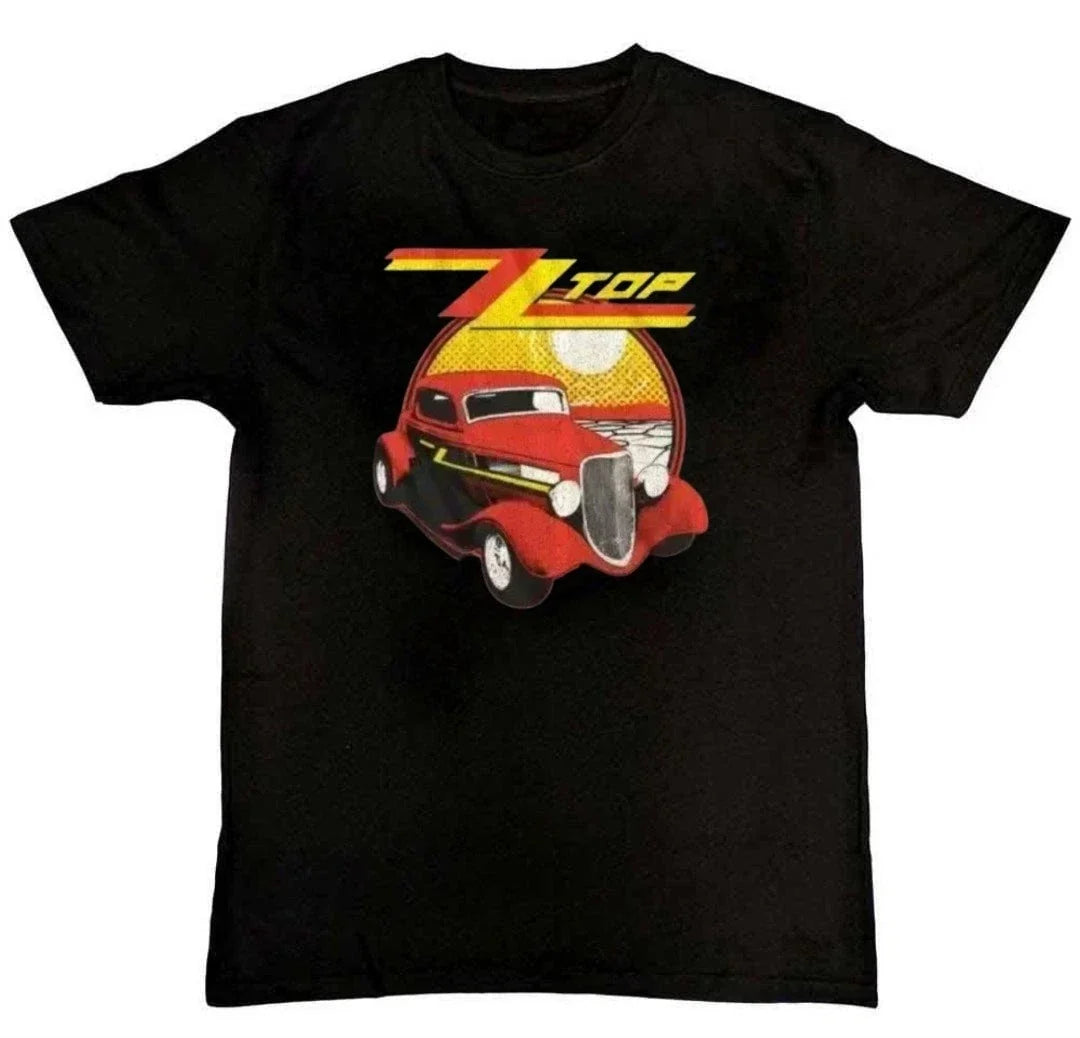 ZZ Top Eliminator Album Graphic Print Unisex Mens S M - Adult & Kids T-Shirts, Sweatshirts & Hoodies apparel design preview 1