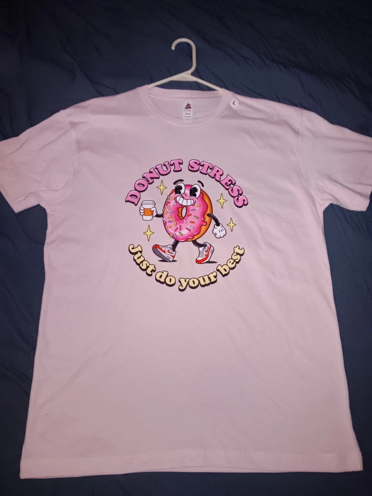 Size Large Donut Stress Just Do Tour Best Brand New - Adult & Kids T-Shirts, Sweatshirts & Hoodies apparel design preview 1