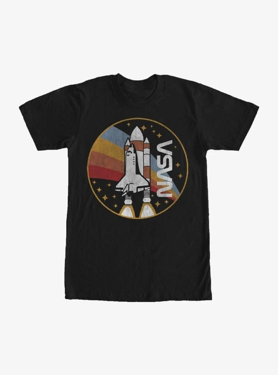 Vintage NASA Space Shuttle Retro Galaxy Graphic - Adult & Kids T-Shirts, Sweatshirts & Hoodies apparel design preview 1