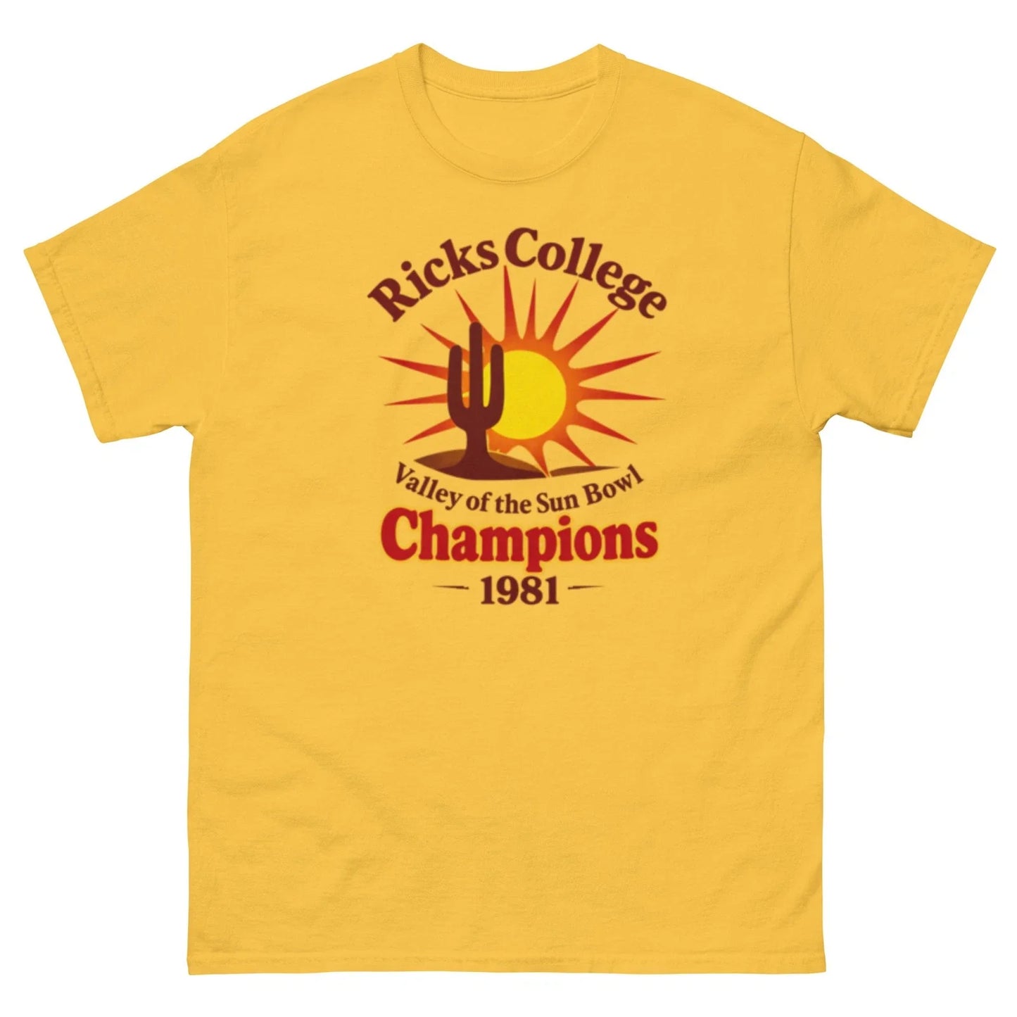 Ricks College Champions 1981 Napoleon Dynamite - Adult & Kids T-Shirts, Sweatshirts & Hoodies apparel design preview 1