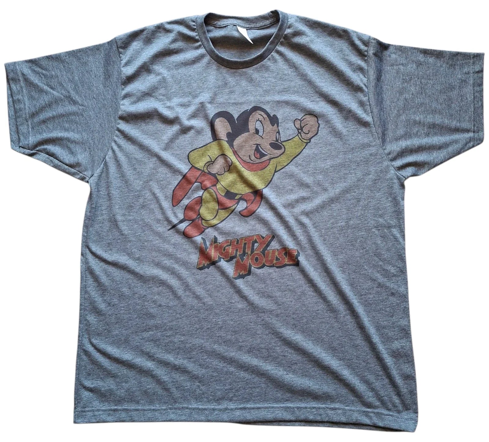 Vintage Mighty Mouse Graphic Men's Retro Cartoon - Adult & Kids T-Shirts, Sweatshirts & Hoodies apparel design preview 1