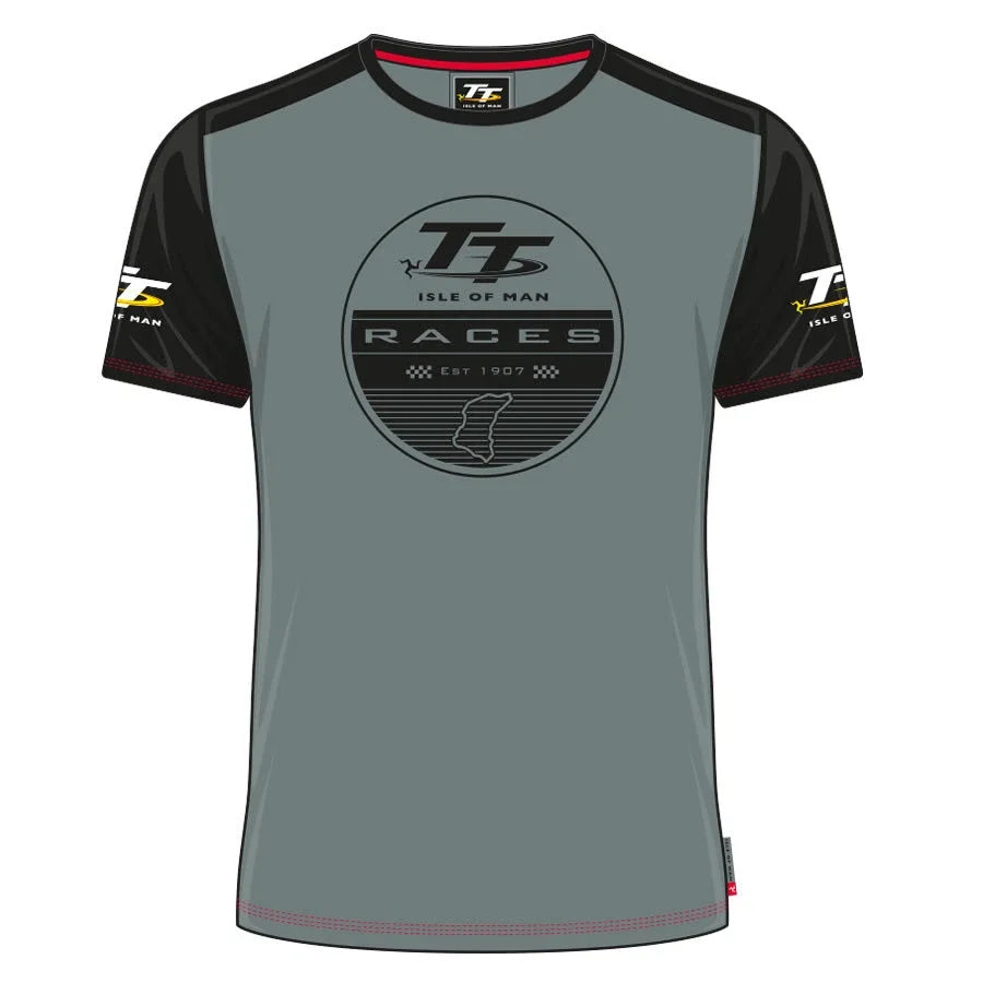 Official Isle of Man TT Races Custom's Circle Print - Adult & Kids T-Shirts, Sweatshirts & Hoodies apparel design preview 1