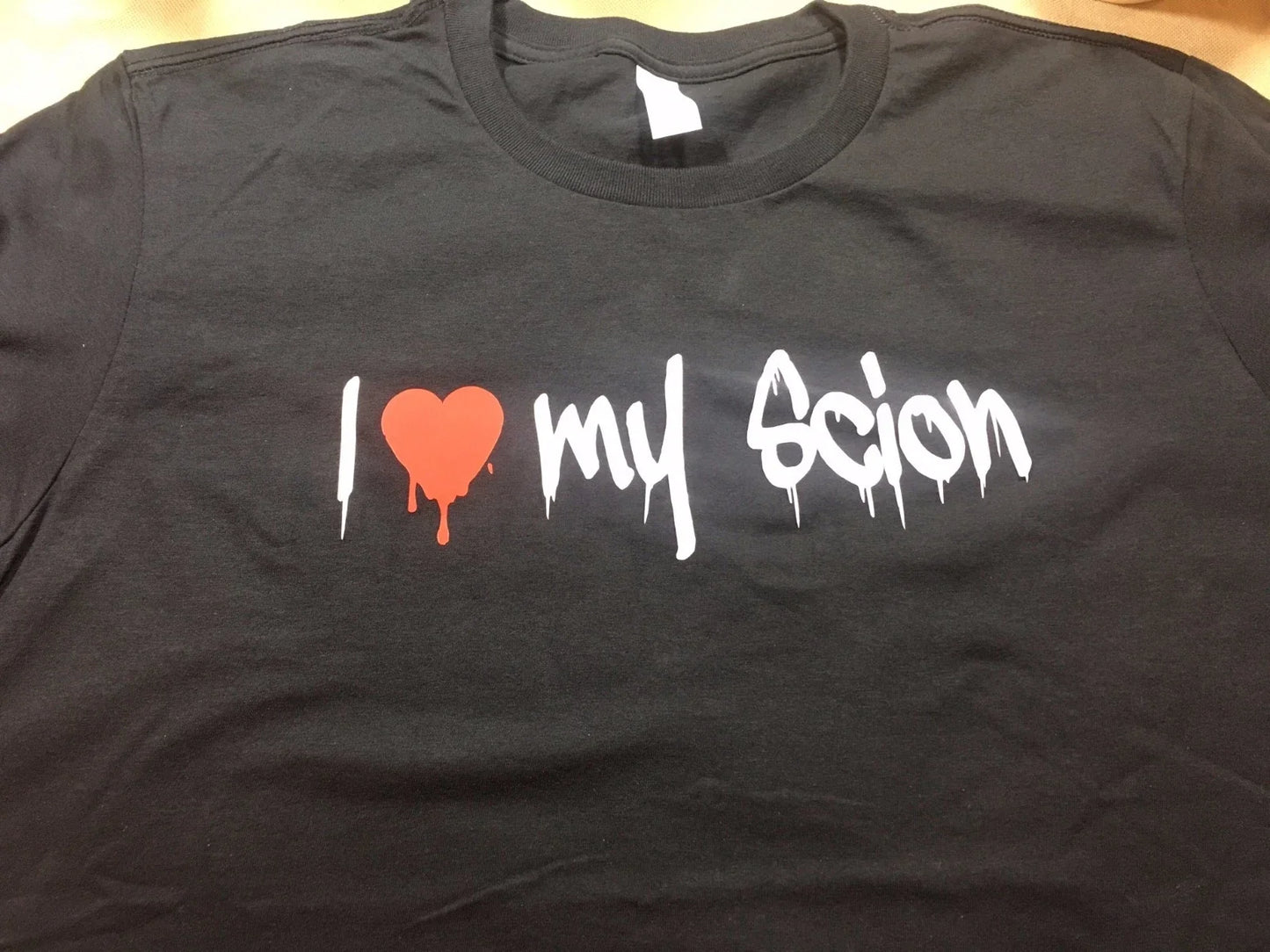 I LOVE MY SCION FUNNY JDM CAR GRAFFITI PRINT FR-S XB - Adult & Kids T-Shirts, Sweatshirts & Hoodies apparel design preview 1