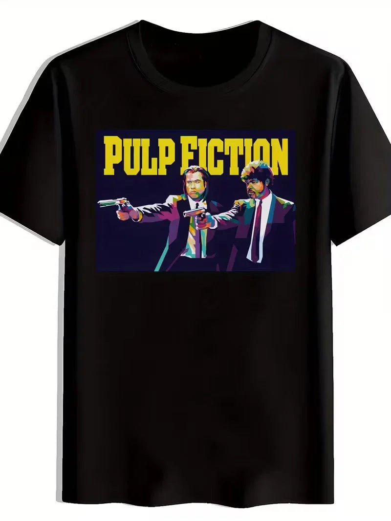 [Pulp Fiction Black Men's Graphic Casual Crew Ne - Adult & Kids T-Shirts, Sweatshirts & Hoodies apparel design preview 1