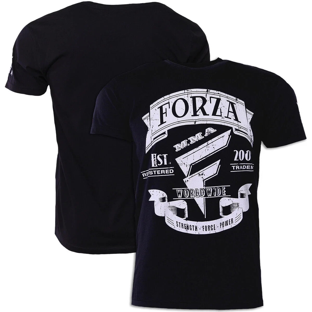 Forza Sports "Origins" MMA Black - Adult & Kids T-Shirts, Sweatshirts & Hoodies apparel design preview 1