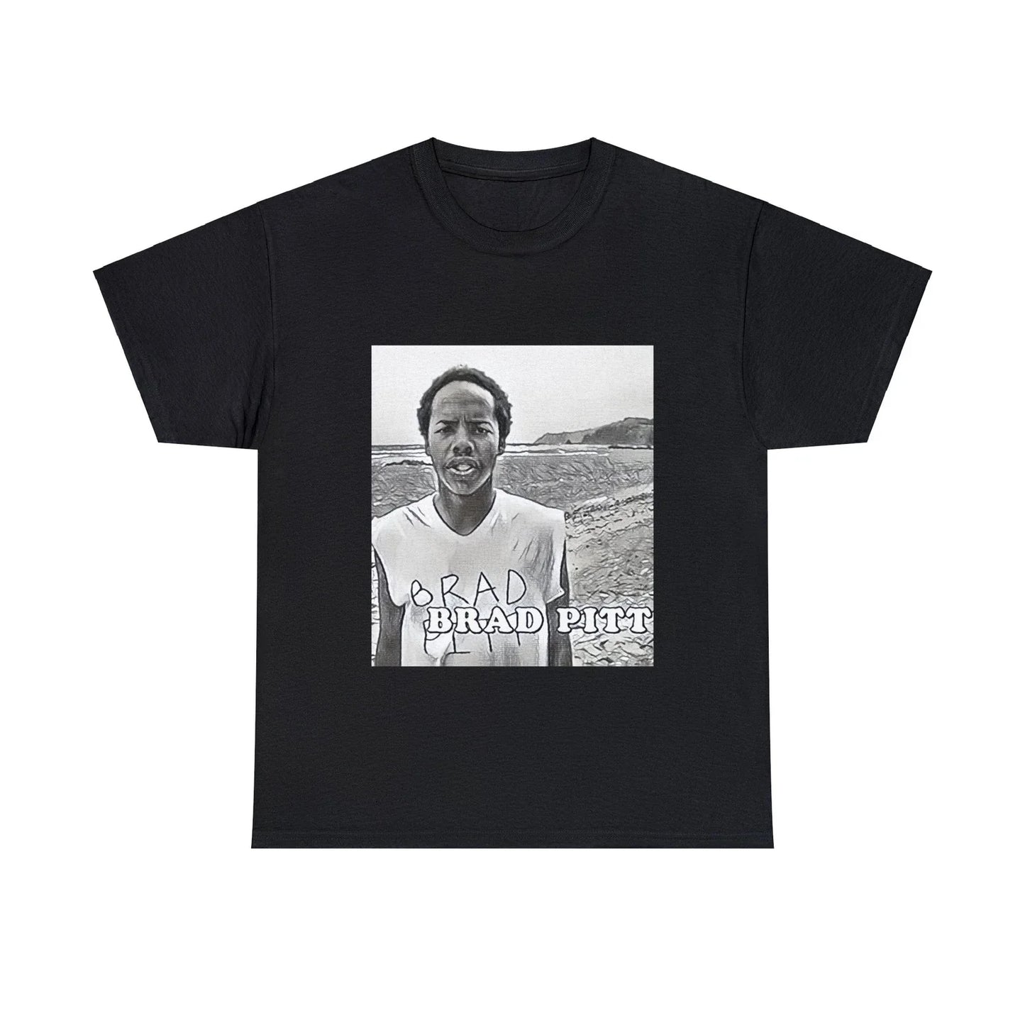 Earl Brad Pitt Graphic Print Short Sleeve Unisex - Adult & Kids T-Shirts, Sweatshirts & Hoodies apparel design preview 1