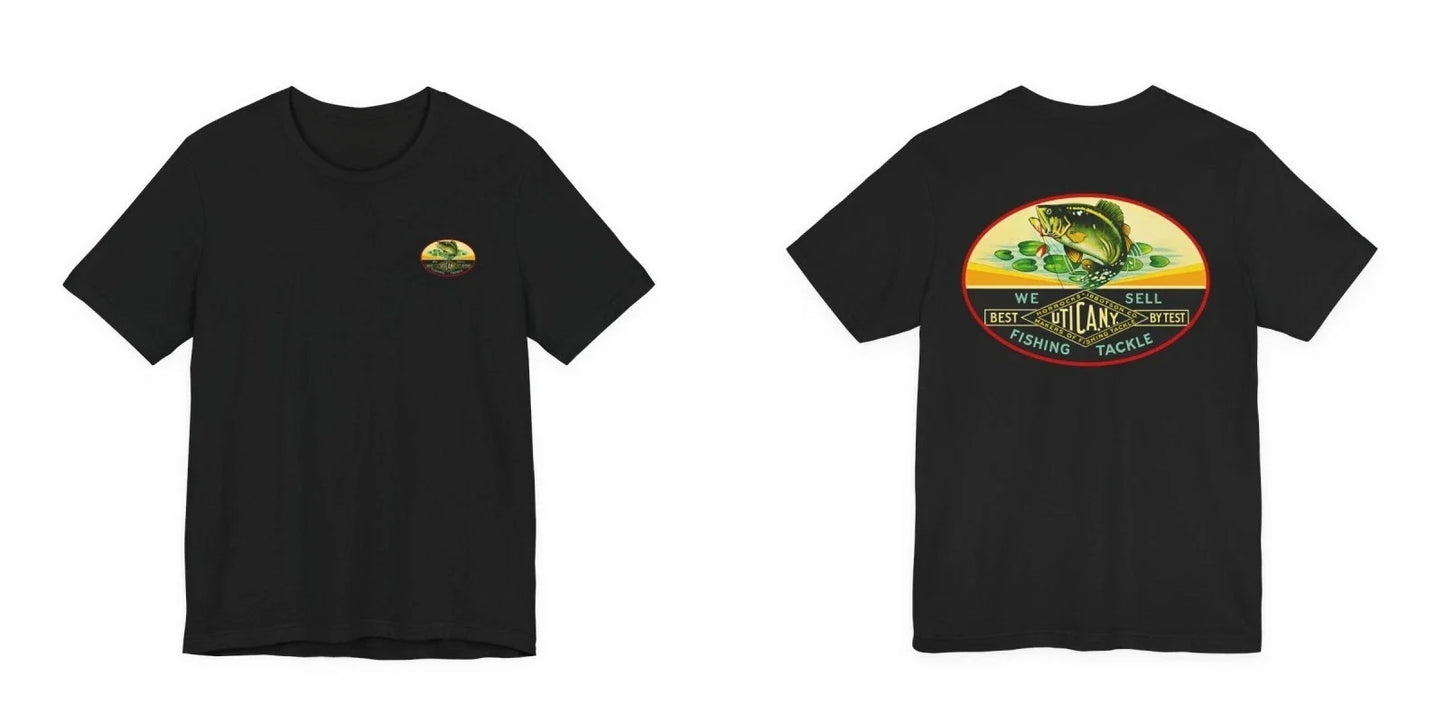 Vintage Fishing Tackle Horrocks-Ibbotson Utica NY, - Adult & Kids T-Shirts, Sweatshirts & Hoodies apparel design preview 1