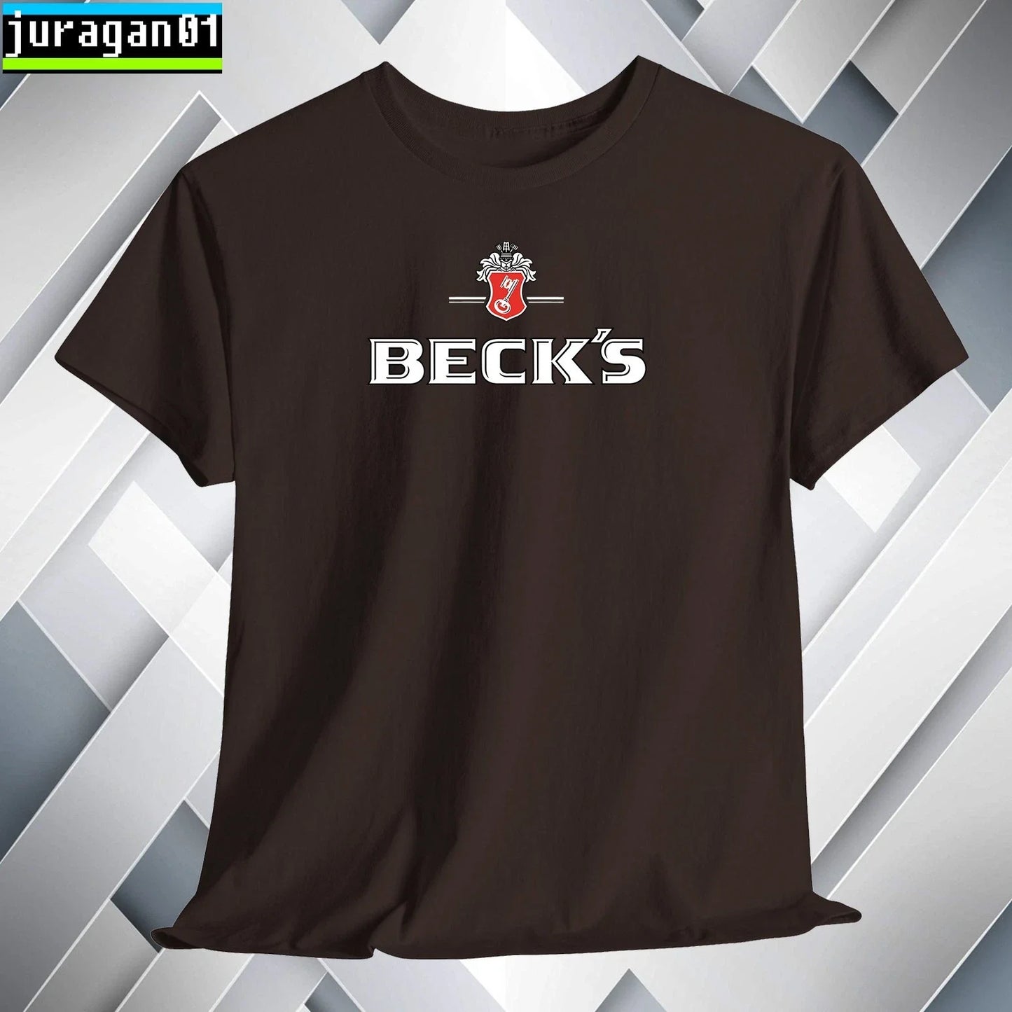 Beck's Brewery German Beer Logo Many Colors Size S to - Adult & Kids T-Shirts, Sweatshirts & Hoodies apparel design preview 1