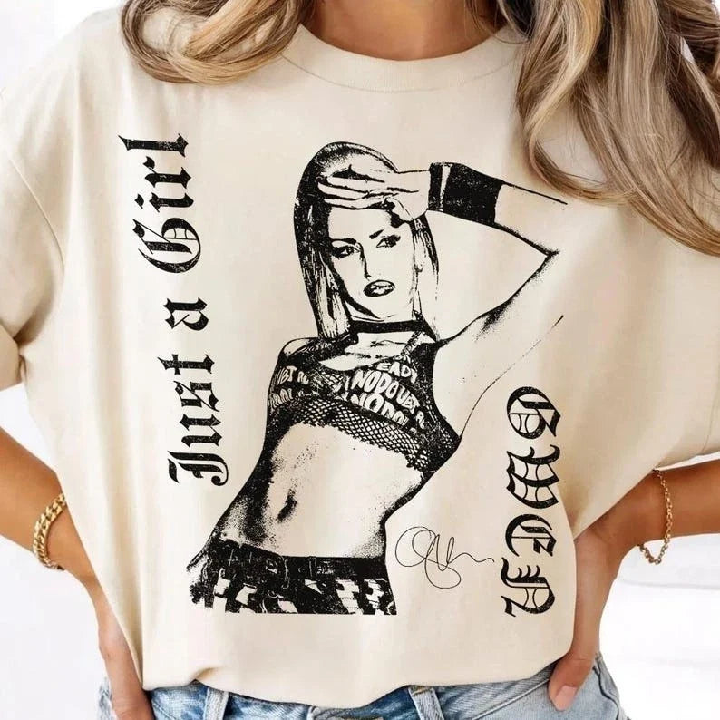 Gwen Stefani No Doubt Vintage - Adult & Kids T-Shirts, Sweatshirts & Hoodies apparel design preview 1