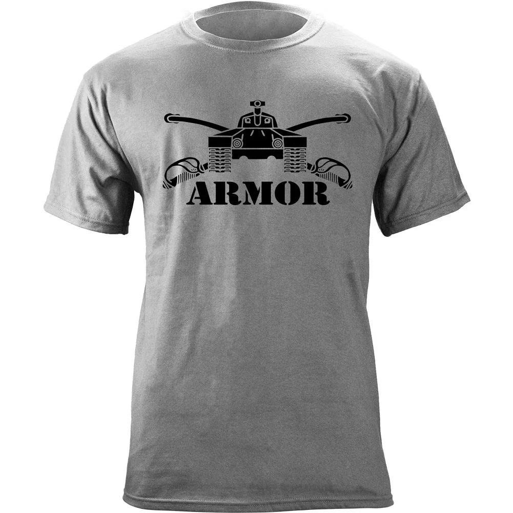 US Army Armor Branch Insignia Crossed Sabers Veteran - Adult & Kids T-Shirts, Sweatshirts & Hoodies apparel design preview 1