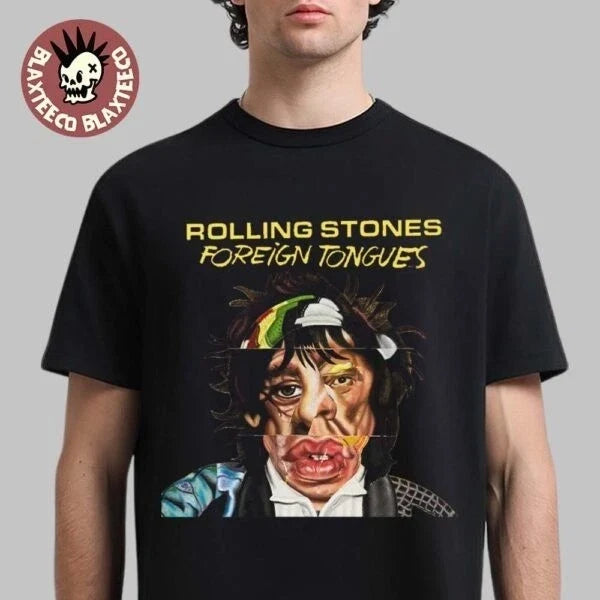 Rolling Stone Foreign Tongues Album Art Graphic Gift - Adult & Kids T-Shirts, Sweatshirts & Hoodies apparel design preview 1