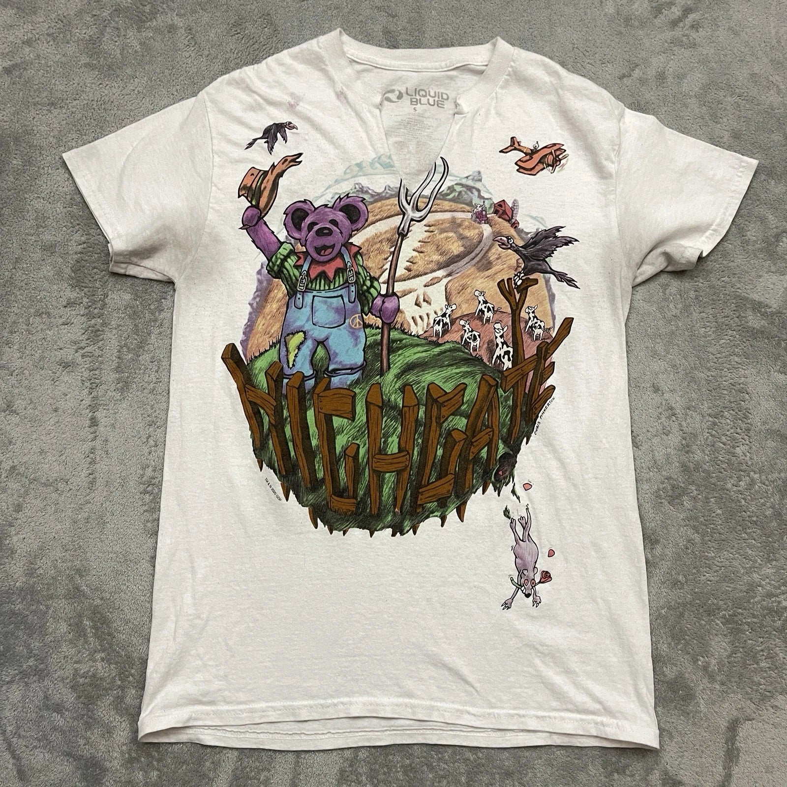 Liquid Blue Grateful Dead Highgate Size Small Farm - Adult & Kids T-Shirts, Sweatshirts & Hoodies apparel design preview 1