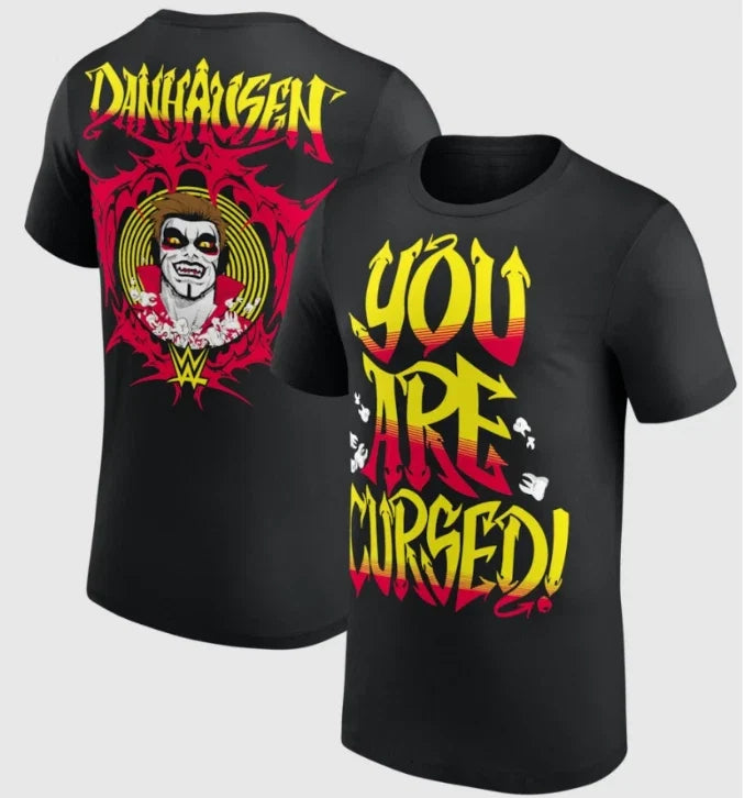 Danhausen You Are Cursed Wrestling Graphic Fan S-5XL - Adult & Kids T-Shirts, Sweatshirts & Hoodies apparel design preview 1