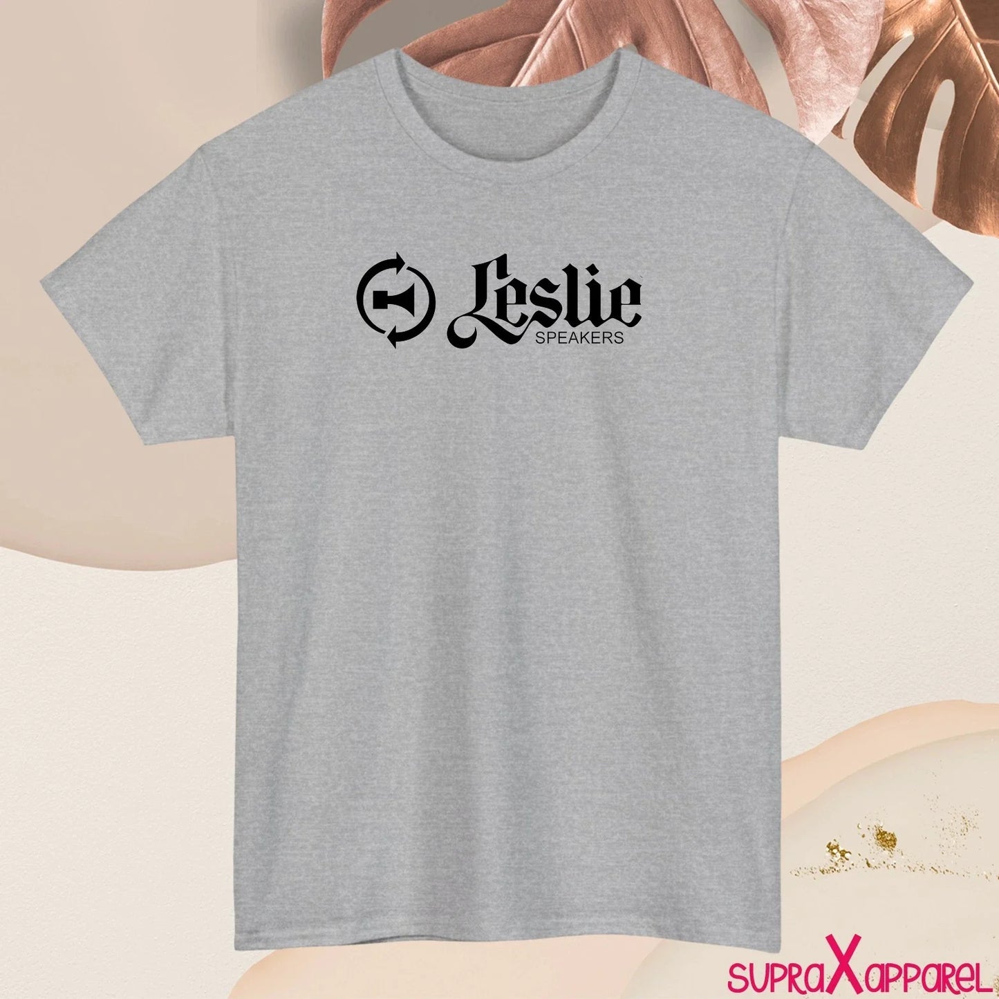 Leslie Speaker Logo Mens Cotton Graphic Made in USA - Adult & Kids T-Shirts, Sweatshirts & Hoodies apparel design preview 1