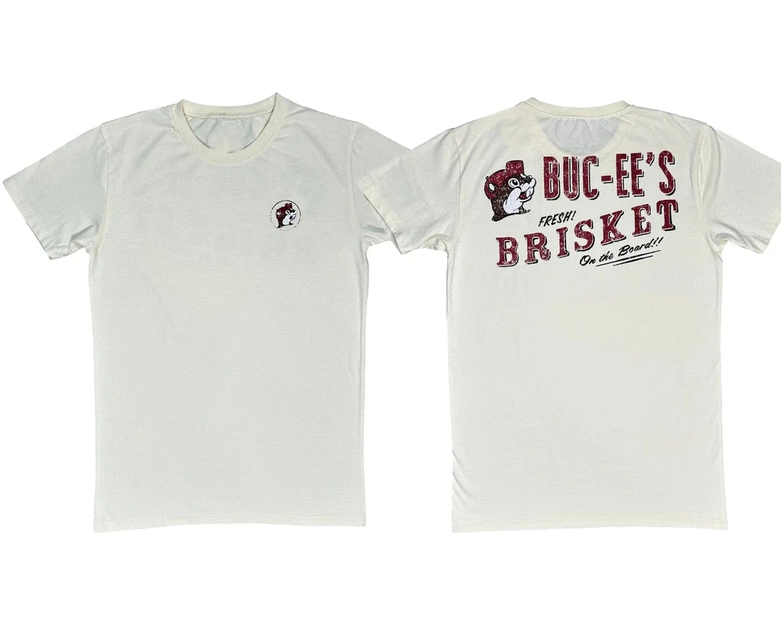 Bucees Fresh Brisket On The Board Unisex Natural - Adult & Kids T-Shirts, Sweatshirts & Hoodies apparel design preview 1