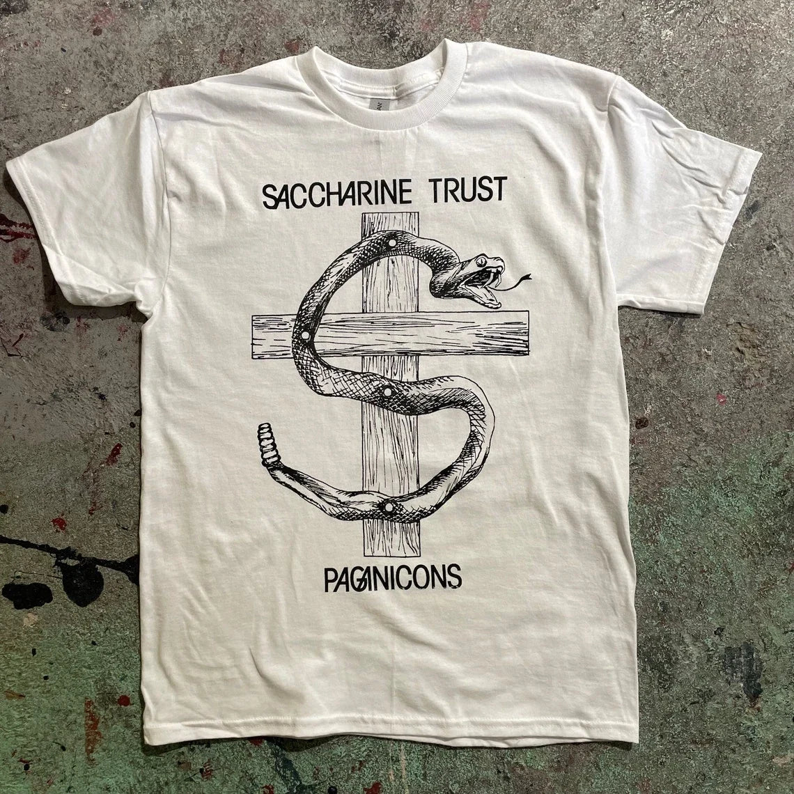 Saccharine Trust pagan icons, sst records, - Adult & Kids T-Shirts, Sweatshirts & Hoodies apparel design preview 1