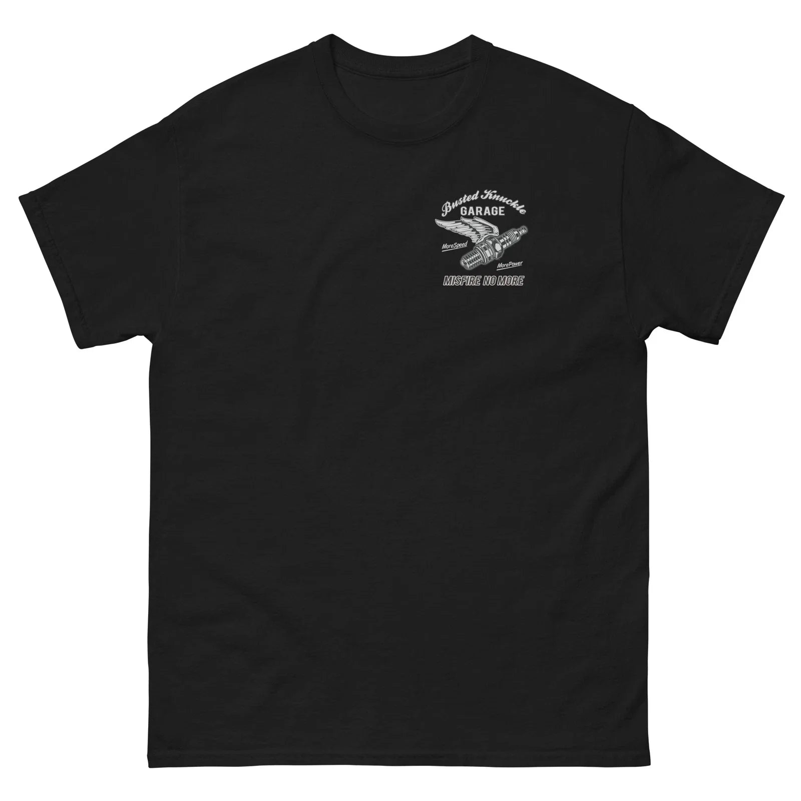 Mechanic Busted Knuckle Garage Hotrod Muscle Car - Adult & Kids T-Shirts, Sweatshirts & Hoodies apparel design preview 1
