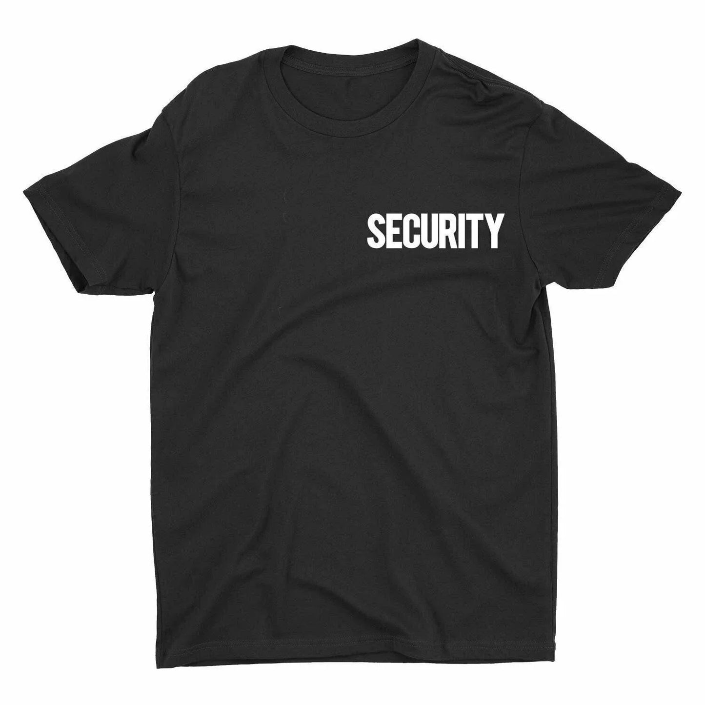 Premium Black Men's Security White Chest Back Print - Adult & Kids T-Shirts, Sweatshirts & Hoodies apparel design preview 1