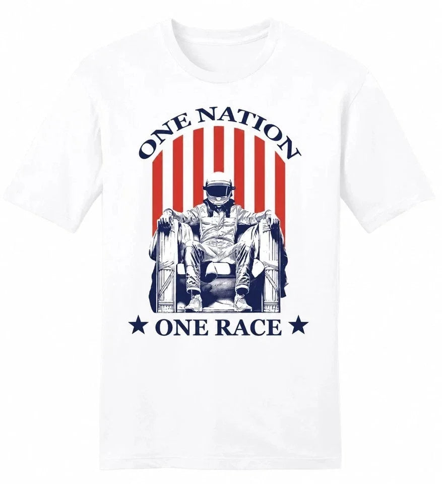One Nation Race Unisex S-5XL P2636 - Adult & Kids T-Shirts, Sweatshirts & Hoodies apparel design preview 1