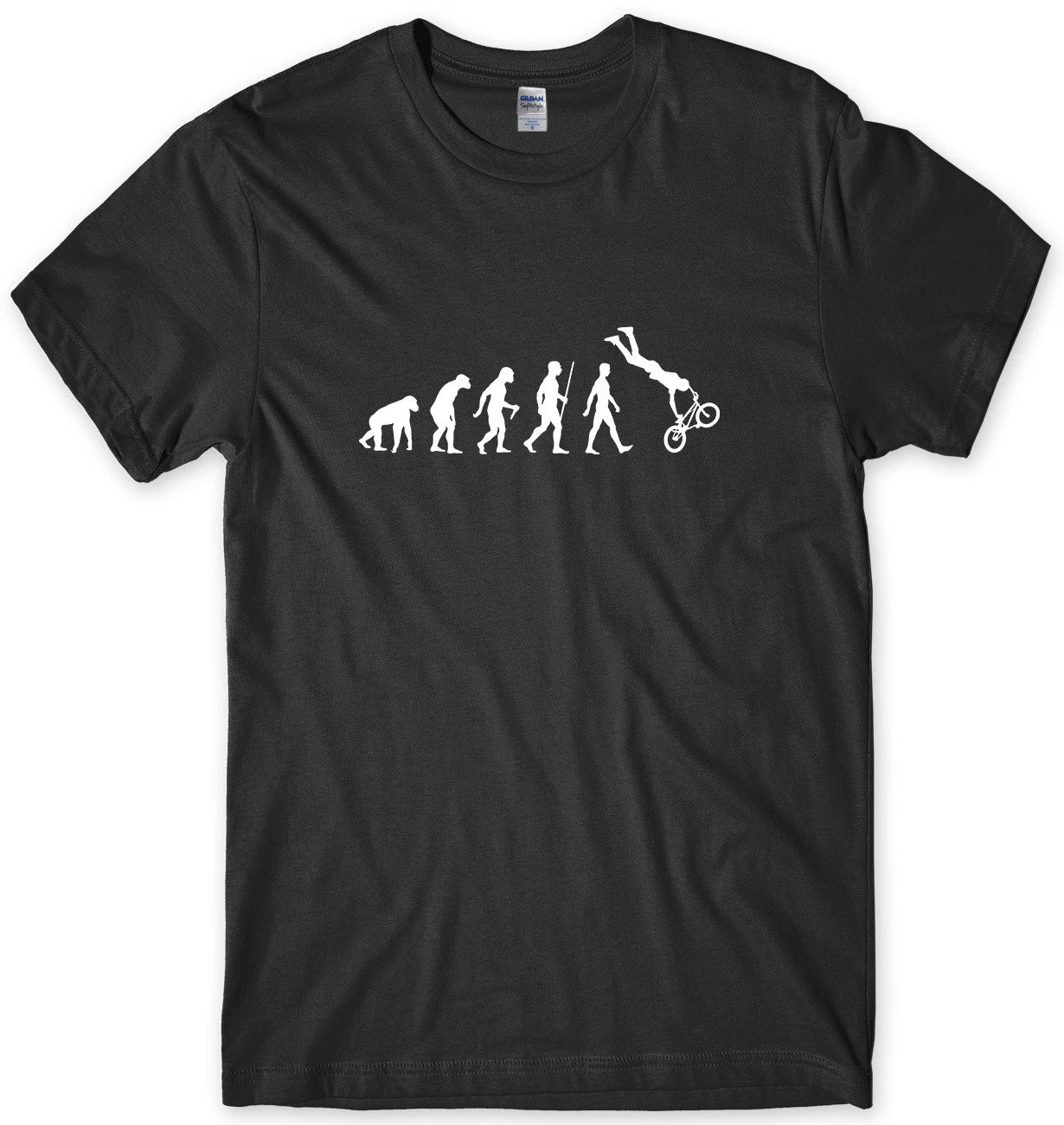 Evolution Of BMX Mens Funny - Adult & Kids T-Shirts, Sweatshirts & Hoodies apparel design preview 1