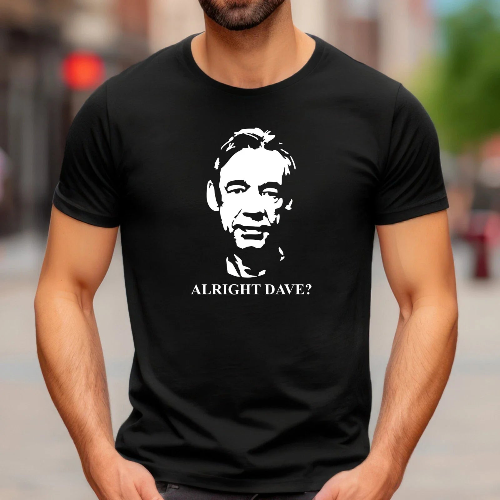 Alright Dave? Only Fools and Horses Funny British - Adult & Kids T-Shirts, Sweatshirts & Hoodies apparel design preview 1