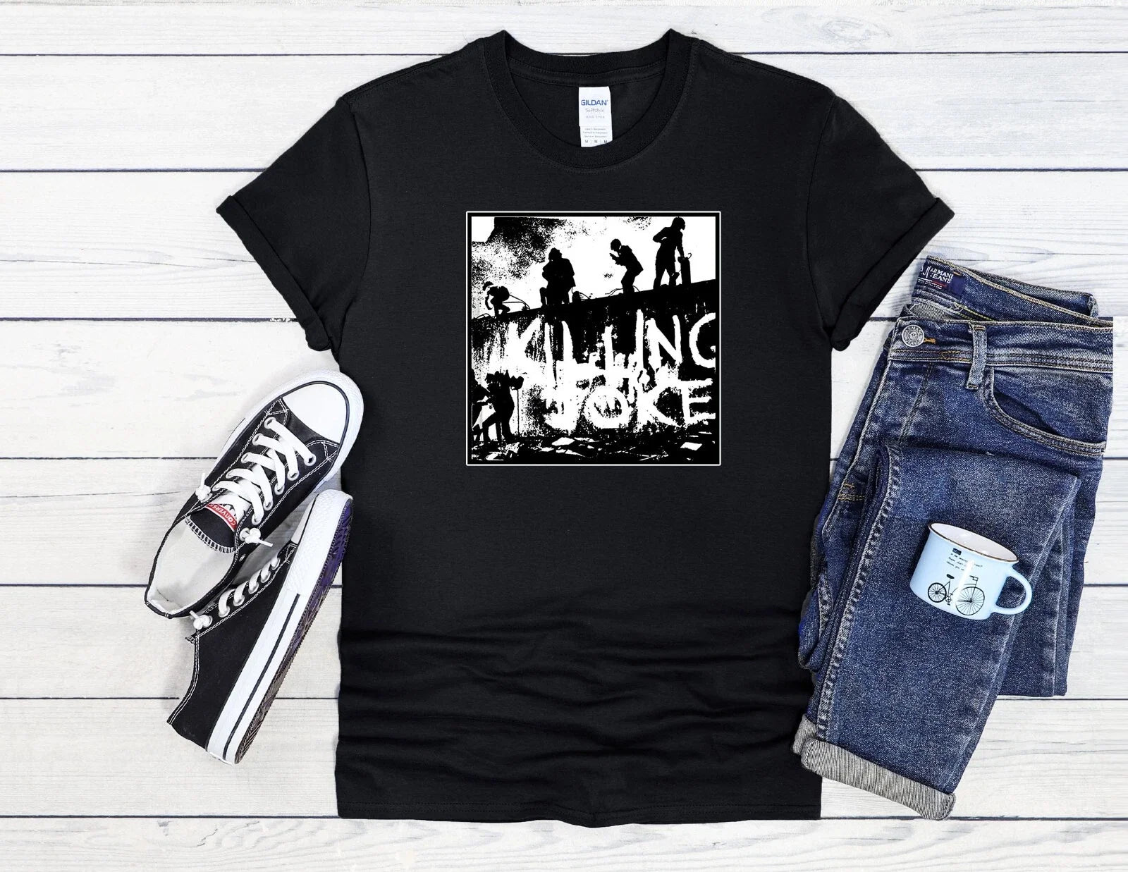 Killing Joke Music Rock Band Cool Men Women Baseball - Adult & Kids T-Shirts, Sweatshirts & Hoodies apparel design preview 1
