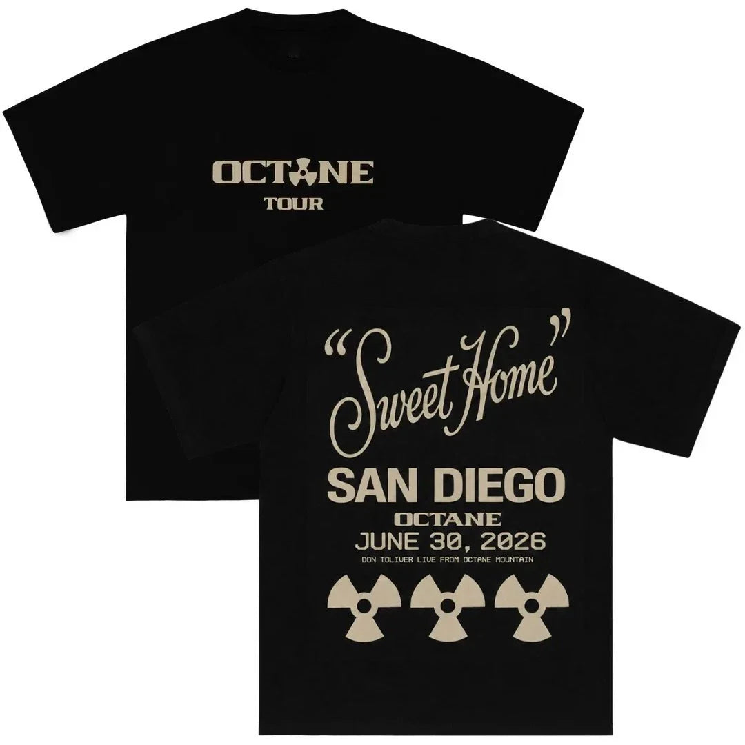 Don Toliver Merch Octane Sweet San Diego June 30, - Adult & Kids T-Shirts, Sweatshirts & Hoodies apparel design preview 1