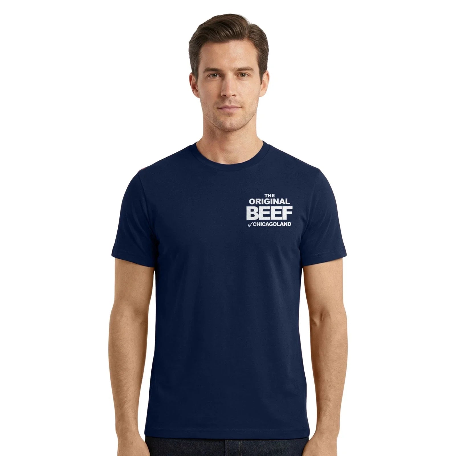 The Original Beef of Chicagoland Funny TV Show - Adult & Kids T-Shirts, Sweatshirts & Hoodies apparel design preview 1