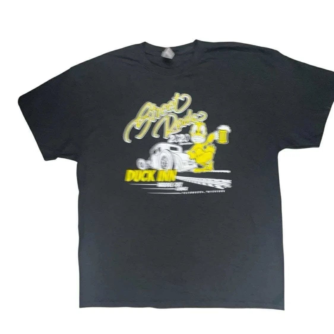 Duck Inn Kalamazoo Michigan Street Rods 2020 - Adult & Kids T-Shirts, Sweatshirts & Hoodies apparel design preview 1