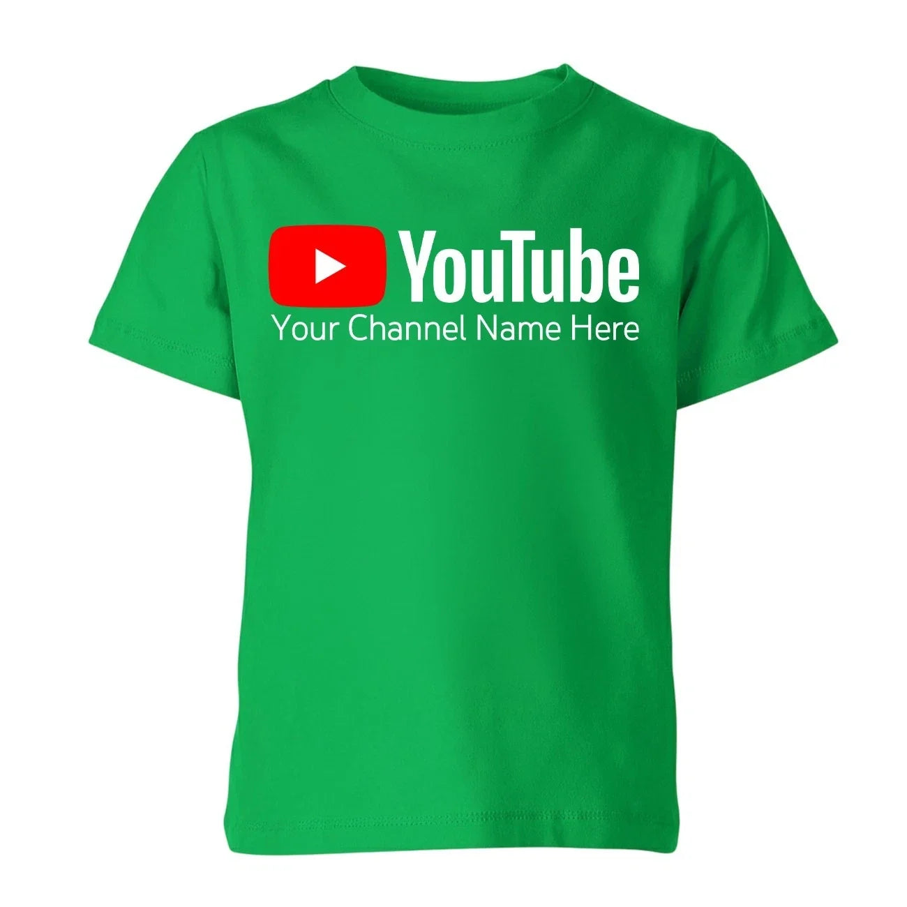 Personalized YouTube Kids Custom Channel Name Gift - Adult & Kids T-Shirts, Sweatshirts & Hoodies apparel design preview 1