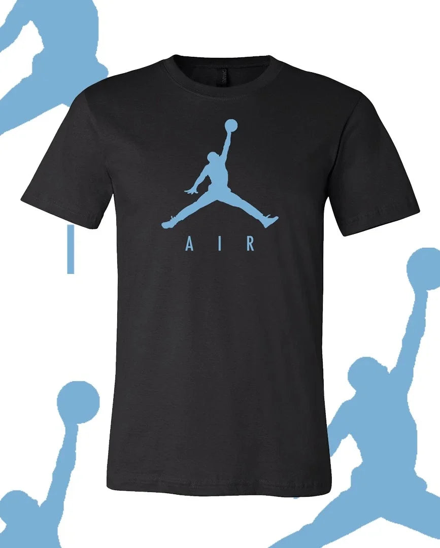 Men's Basketball AIR Baby Blue MJ Sports Fast Ship!! - Adult & Kids T-Shirts, Sweatshirts & Hoodies apparel design preview 1