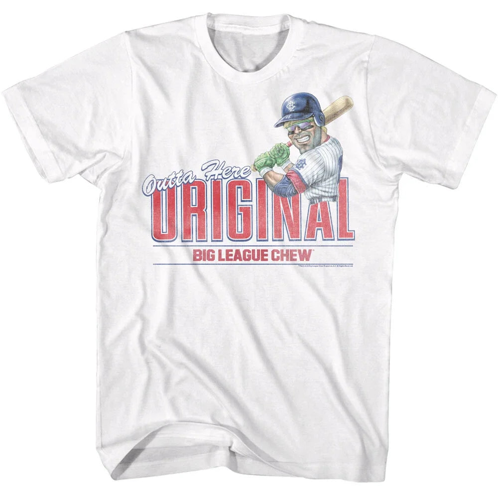 Big League Chew Outta Here Original White - Adult & Kids T-Shirts, Sweatshirts & Hoodies apparel design preview 1
