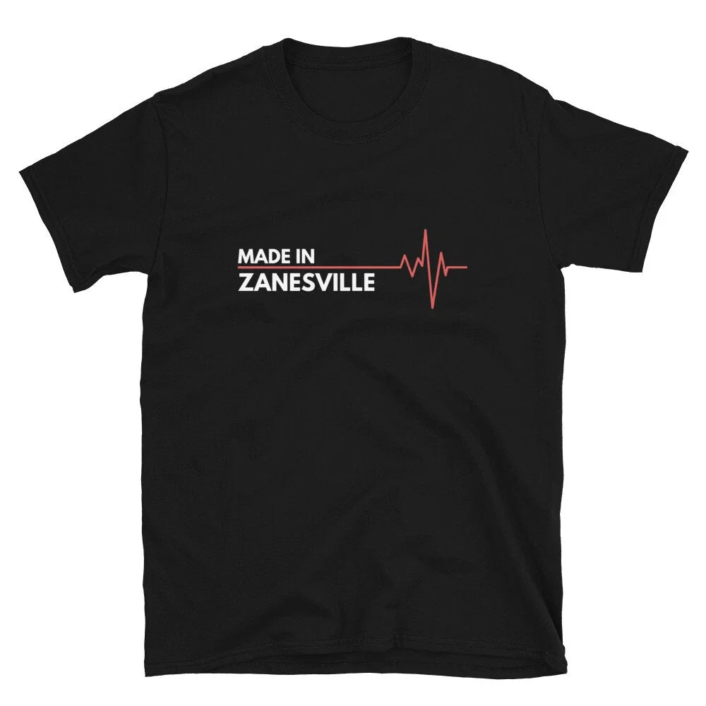 Made In Zanesville Ohio Hometown City Of Birth - Adult & Kids T-Shirts, Sweatshirts & Hoodies apparel design preview 1