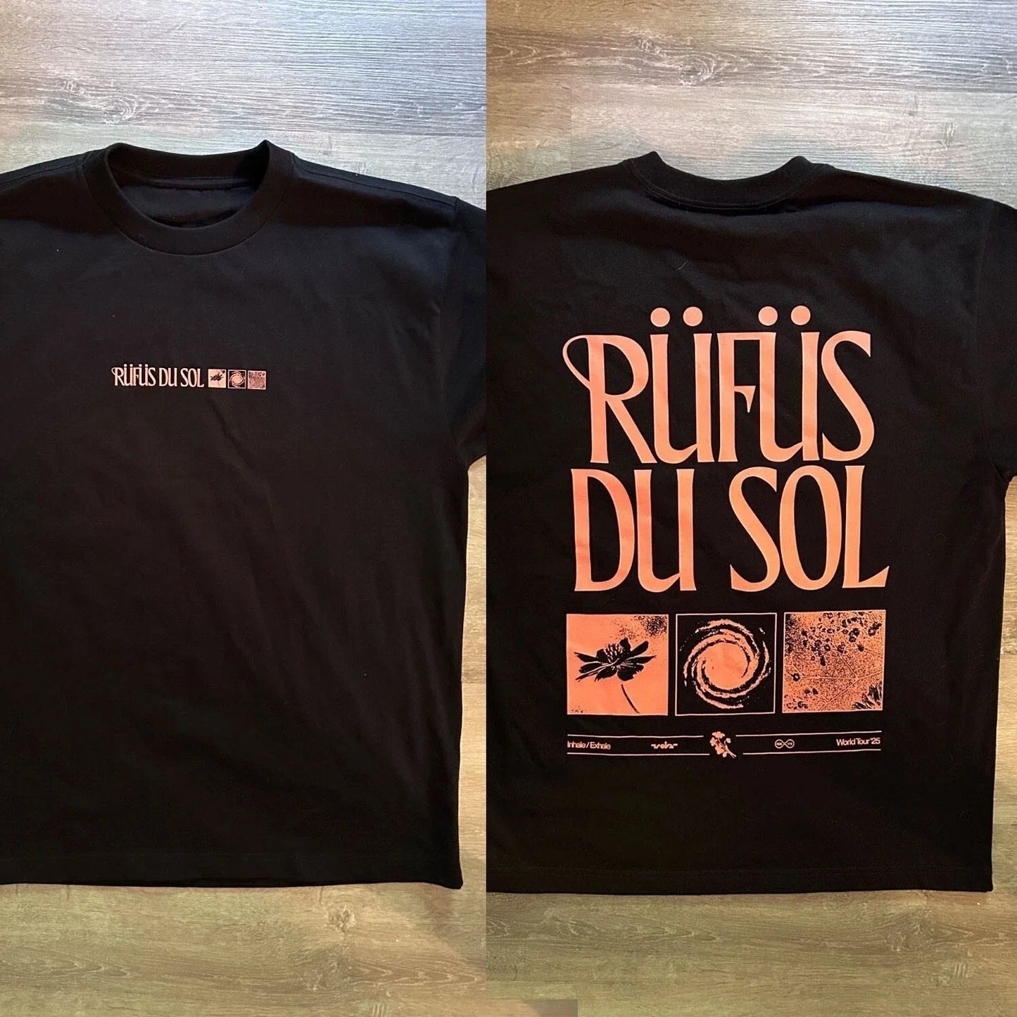 NEW!!! Rufus Du Sol World Tour 2025 Concert - Adult & Kids T-Shirts, Sweatshirts & Hoodies apparel design preview 1