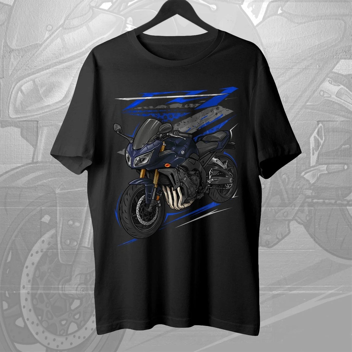 Yamaha FZ1-S 2006-2015 for Motorcycle Riders - Adult & Kids T-Shirts, Sweatshirts & Hoodies apparel design preview 1