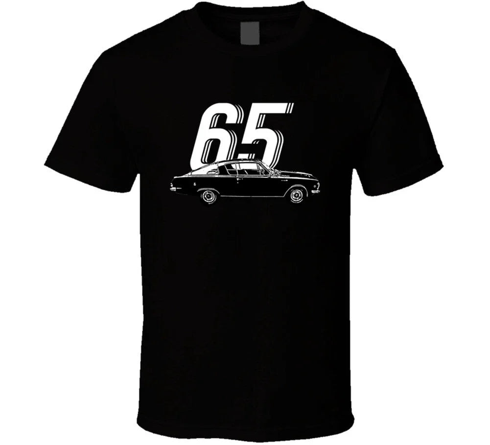 1965 Plymouth Barracuda S 273 Vintage Car Year Fan - Adult & Kids T-Shirts, Sweatshirts & Hoodies apparel design preview 1