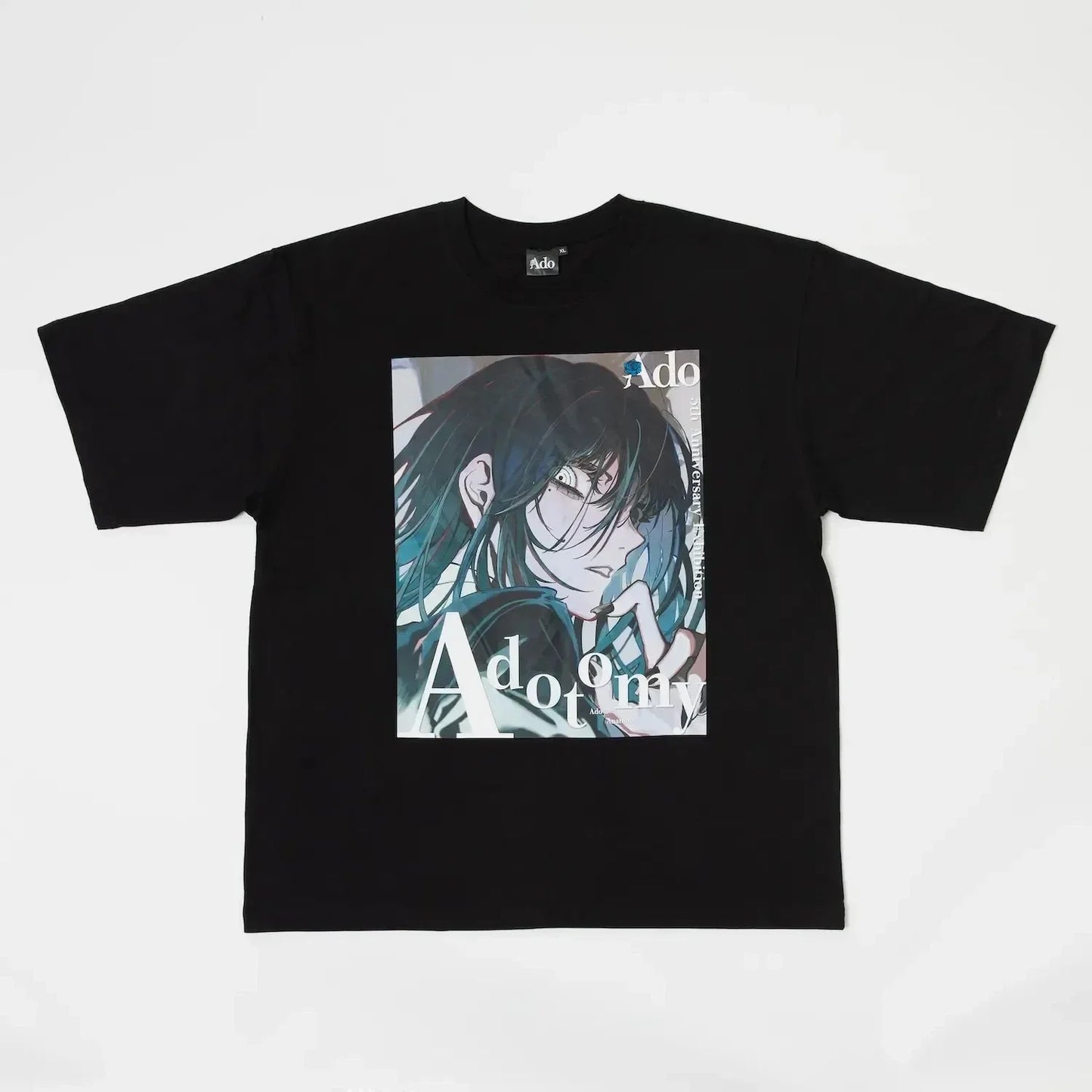 Ado Adotomy Key Visual XL Black Official 5th - Adult & Kids T-Shirts, Sweatshirts & Hoodies apparel design preview 1