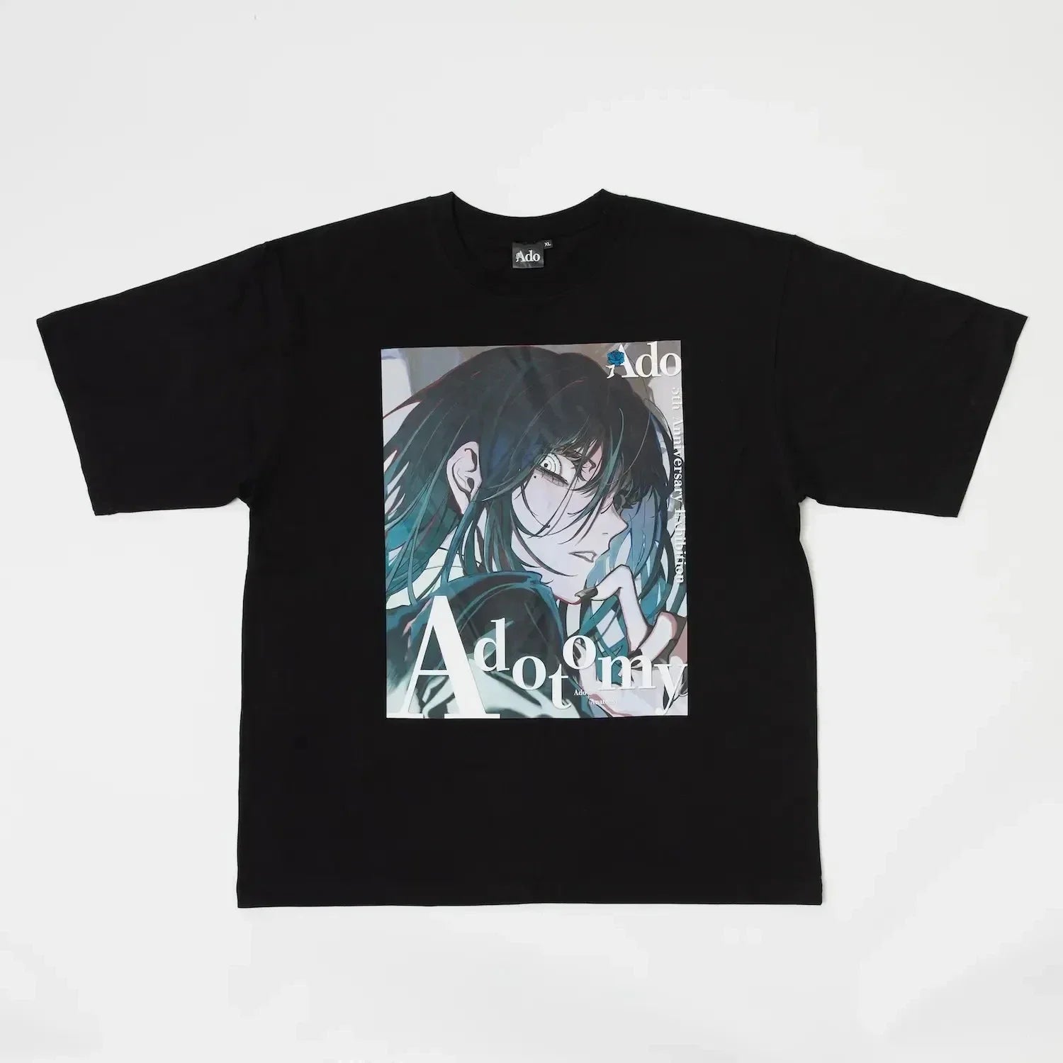 Ado Adotomy Key Visual XL Black Official 5th - Adult & Kids T-Shirts, Sweatshirts & Hoodies apparel design preview 1