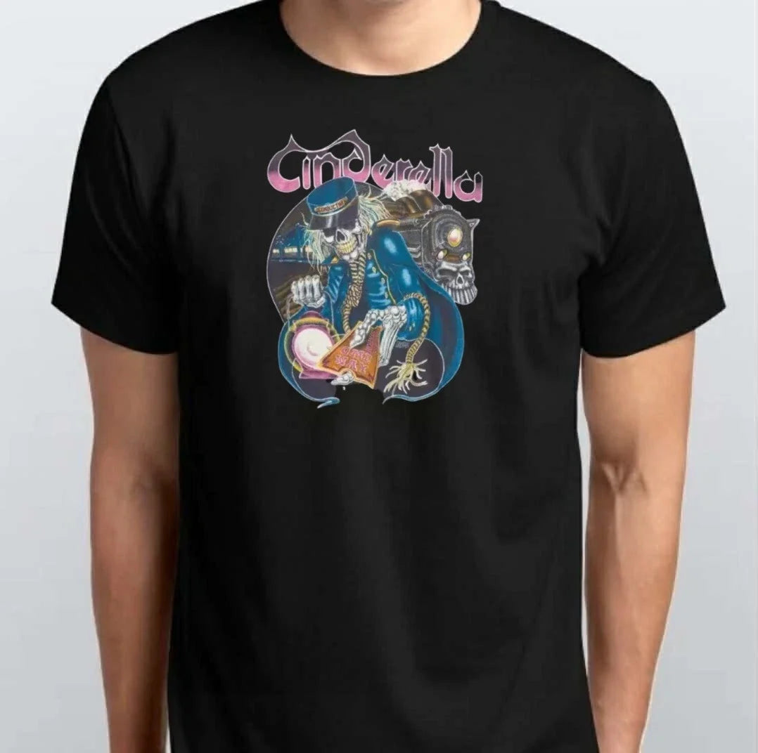 Vintage Cinderella Rock Concert S M L XL XXL 3 4 - Adult & Kids T-Shirts, Sweatshirts & Hoodies apparel design preview 1