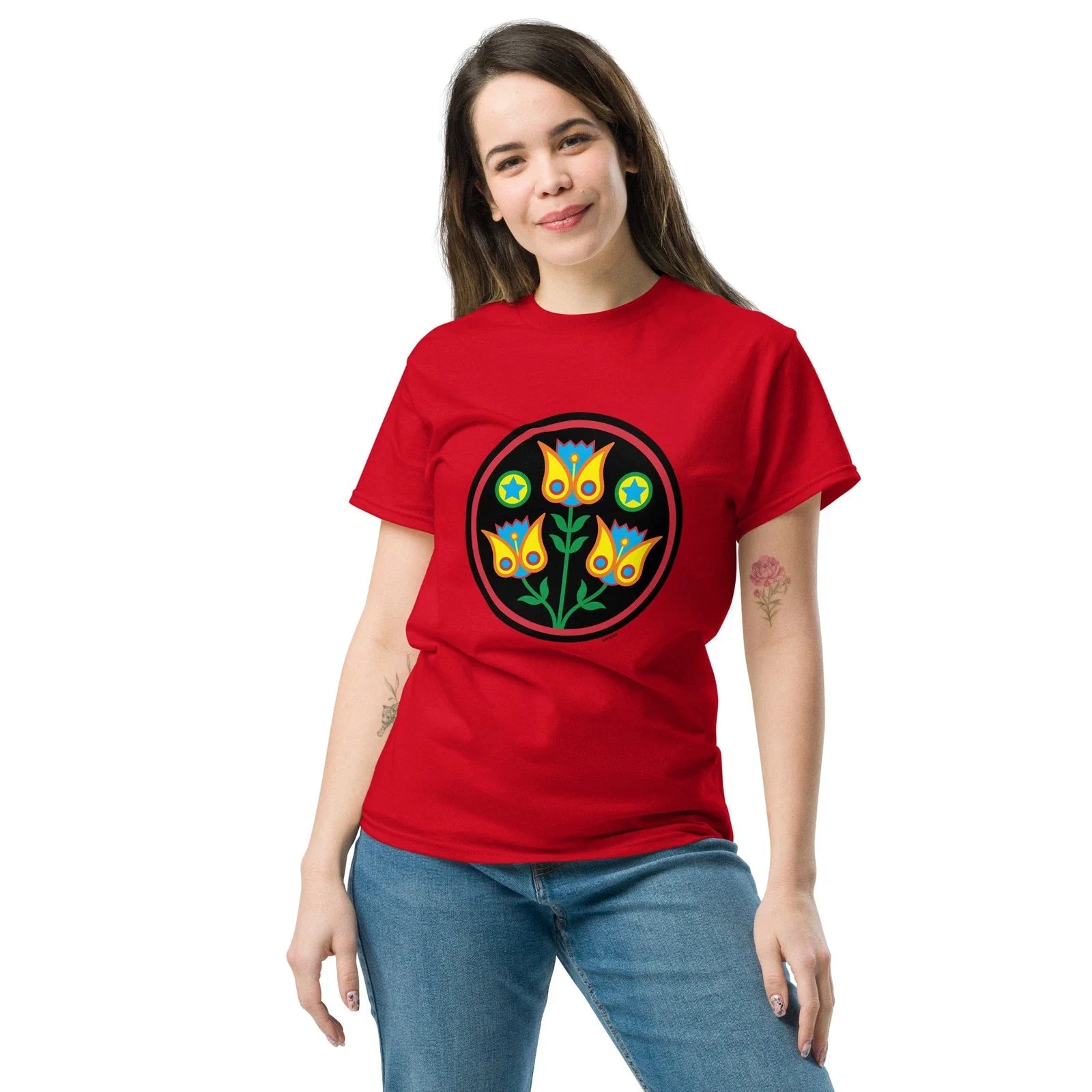 Pennsylvania Dutch Hex Sign Barn Star Unisex Classic - Adult & Kids T-Shirts, Sweatshirts & Hoodies apparel design preview 1