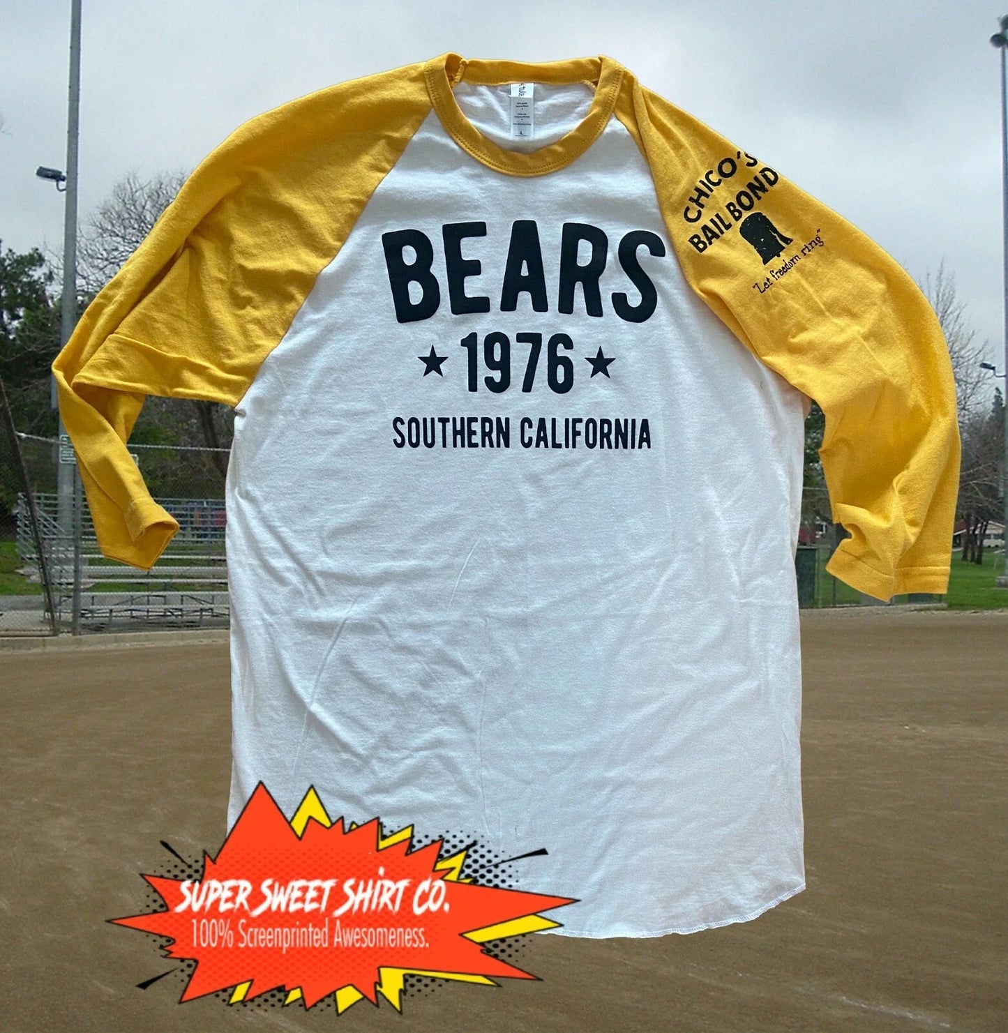 Bad News Bears Raglan Baseball California Great Gift - Adult & Kids T-Shirts, Sweatshirts & Hoodies apparel design preview 1