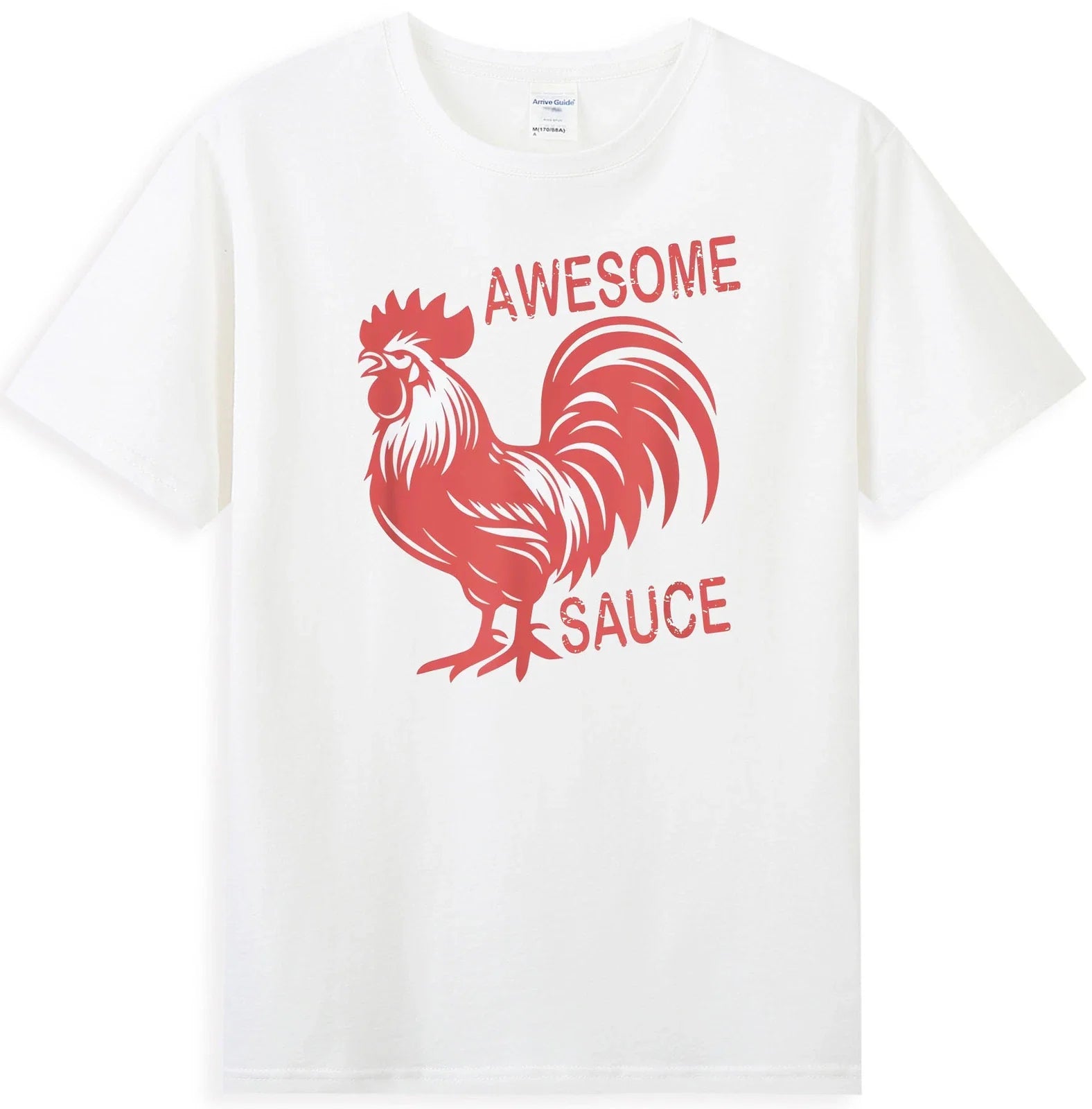 Awesome Sauce With Picture Of Rooster Men's - Adult & Kids T-Shirts, Sweatshirts & Hoodies apparel design preview 1