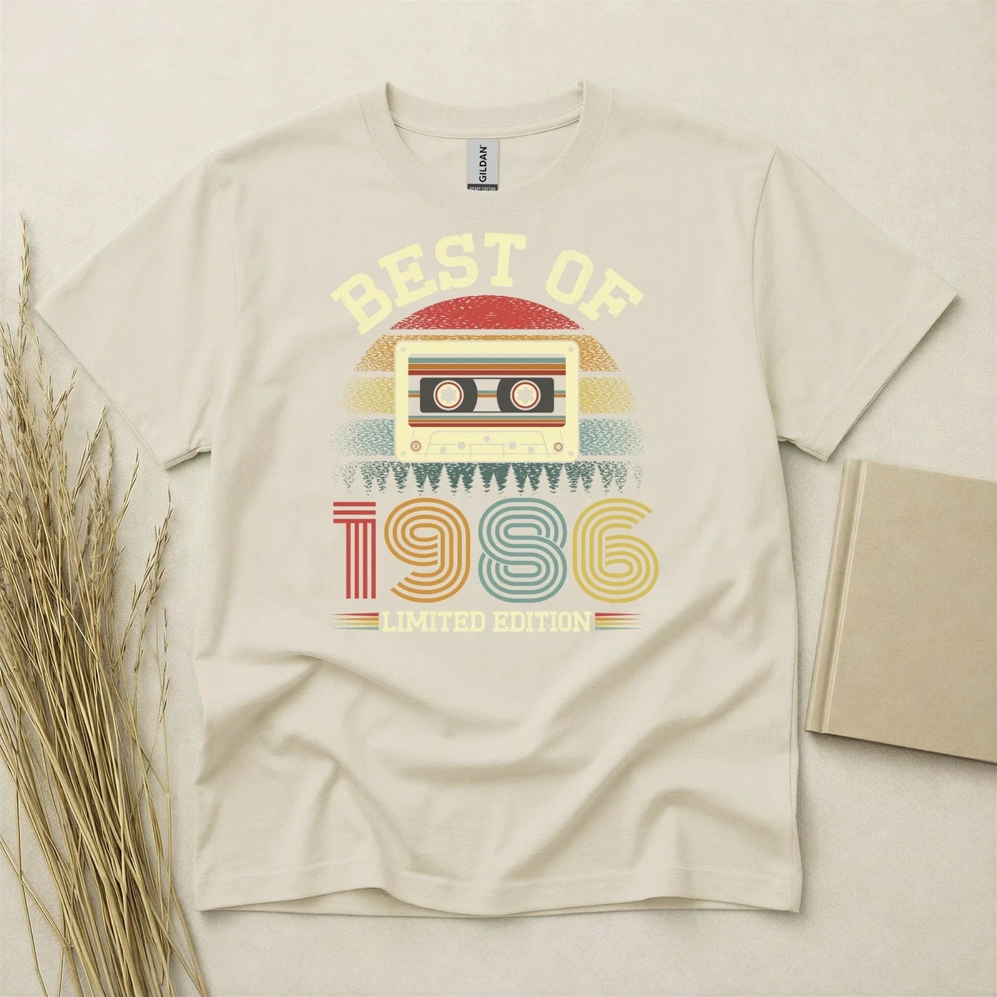 Best Of 1986 40th Birthday Custom Year Gift Gildan - Adult & Kids T-Shirts, Sweatshirts & Hoodies apparel design preview 1