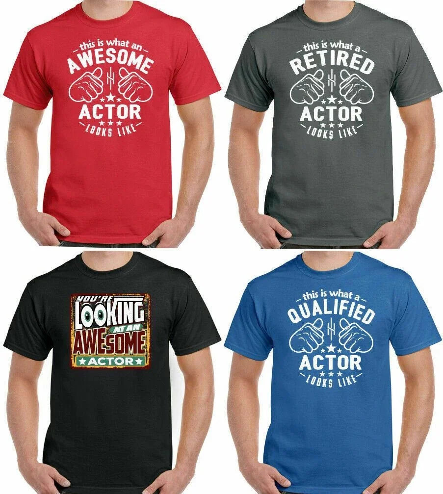Actor This is what an Looks Like Mens Funny Thespian - Adult & Kids T-Shirts, Sweatshirts & Hoodies apparel design preview 1