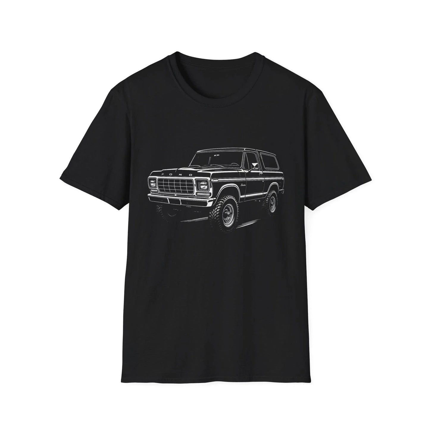 1979 Ford Bronco Classic 4x4 Off-Road SUV Graphic - Adult & Kids T-Shirts, Sweatshirts & Hoodies apparel design preview 1